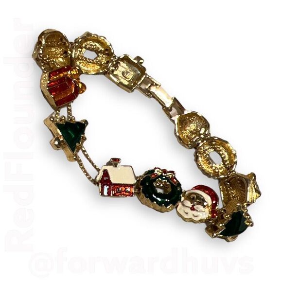 Vintage Christmas Bracelet - Picture 6 of 9